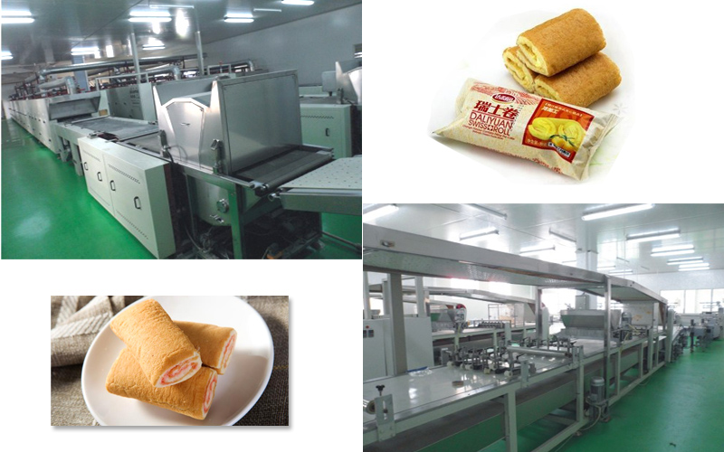 Layer Cake& Swiss Roll Production Line